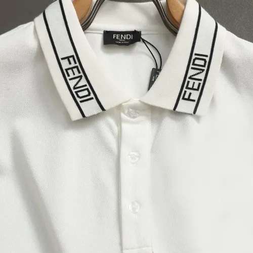 Replica Fendi T-Shirts Short Sleeved For Men #1438269 $40.00 USD for Wholesale