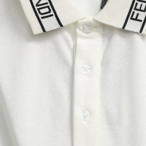 Replica Fendi T-Shirts Short Sleeved For Men #1438269 $40.00 USD for Wholesale