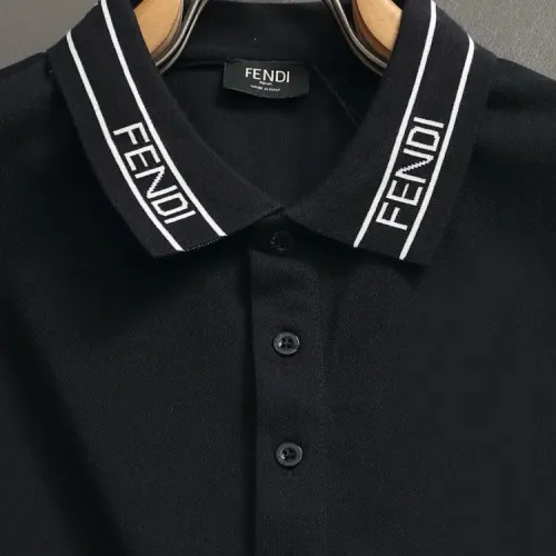 Replica Fendi T-Shirts Short Sleeved For Men #1438270 $40.00 USD for Wholesale