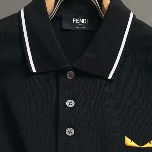 Replica Fendi T-Shirts Short Sleeved For Men #1438271 $38.00 USD for Wholesale