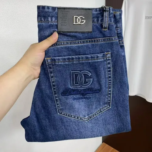 Wholesale Dolce &amp; Gabbana D&amp;G Jeans For Men #1438273 $48.00 USD, Wholesale Quality Replica Dolce &amp; Gabbana D&amp;G Jeans