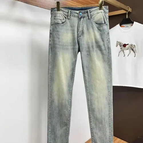 Replica Louis Vuitton LV Jeans For Men #1438274 $48.00 USD for Wholesale