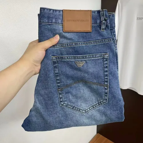Wholesale Armani Jeans For Men #1438278 $48.00 USD, Wholesale Quality Replica Armani Jeans