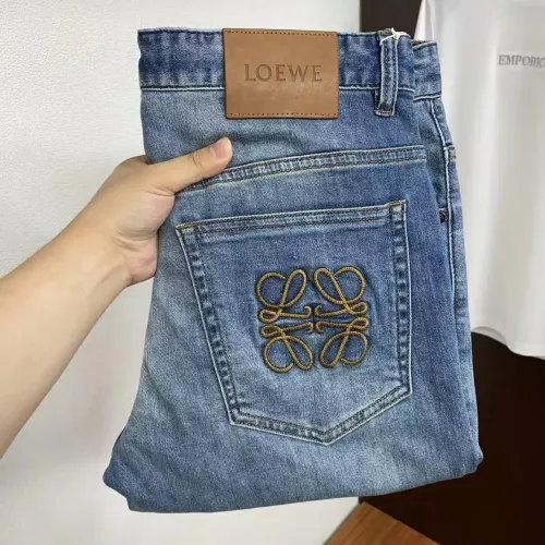 Wholesale LOEWE Jeans For Men #1438282 $48.00 USD, Wholesale Quality Replica LOEWE Jeans