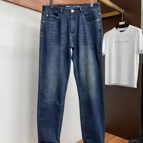 Replica Tommy Hilfiger TH Jeans For Men #1438283 $48.00 USD for Wholesale