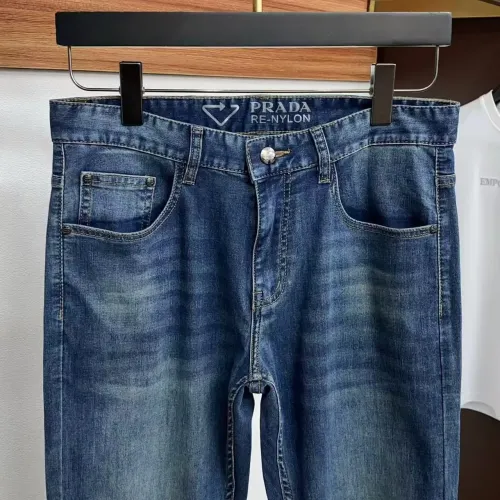 Replica Prada Jeans For Men #1438284 $48.00 USD for Wholesale