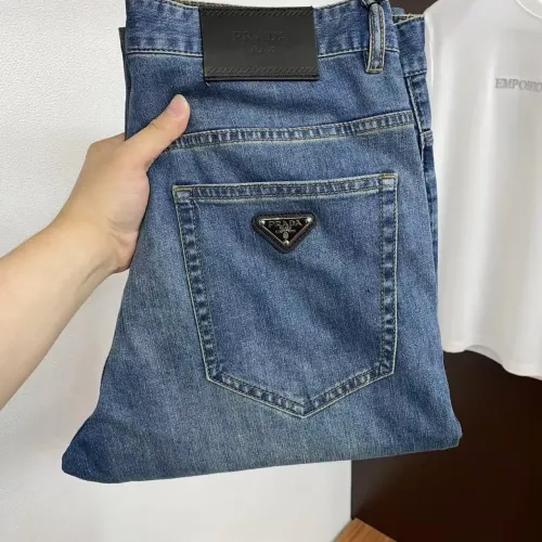 Wholesale Prada Jeans For Men #1438285 $48.00 USD, Wholesale Quality Replica Prada Jeans