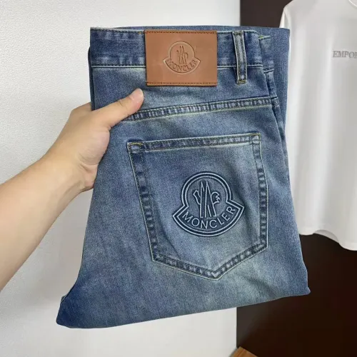 Wholesale Moncler Jeans For Men #1438286 $48.00 USD, Wholesale Quality Replica Moncler Jeans