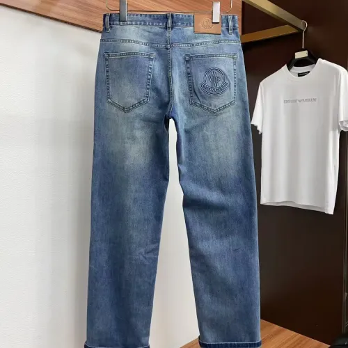 Replica Moncler Jeans For Men #1438286 $48.00 USD for Wholesale