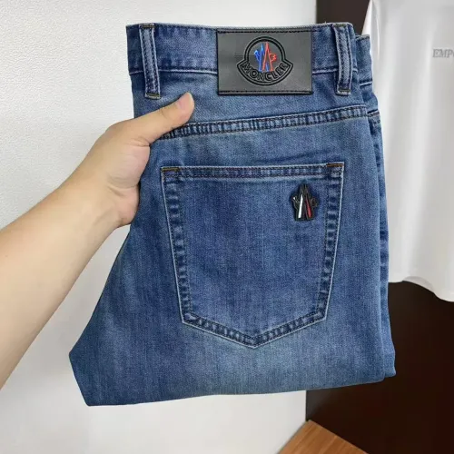 Wholesale Moncler Jeans For Men #1438287 $48.00 USD, Wholesale Quality Replica Moncler Jeans