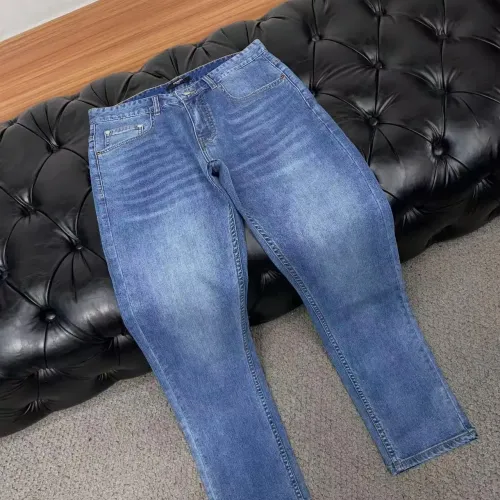 Replica Fendi Jeans For Men #1438293 $48.00 USD for Wholesale