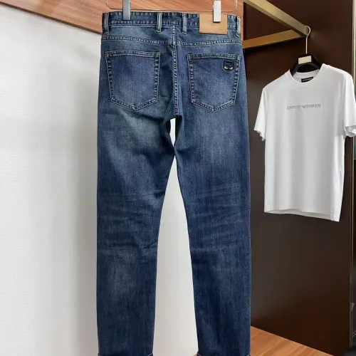 Replica Fendi Jeans For Men #1438294 $48.00 USD for Wholesale