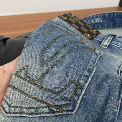 Replica Louis Vuitton LV Jeans For Men #1438295 $48.00 USD for Wholesale