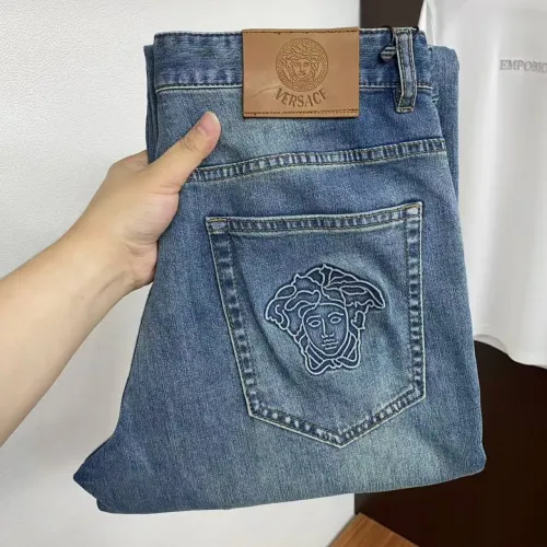 Wholesale Versace Jeans For Men #1438297 $48.00 USD, Wholesale Quality Replica Versace Jeans