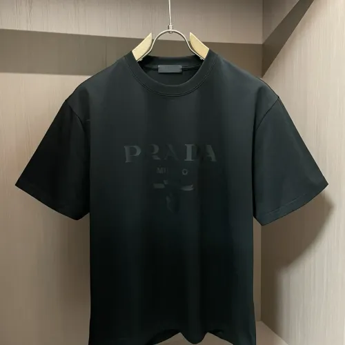 Wholesale Prada T-Shirts Short Sleeved For Men #1438314 $39.00 USD, Wholesale Quality Replica Prada T-Shirts