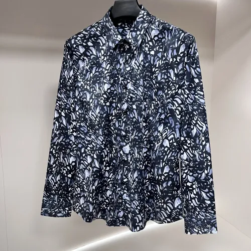 Replica Dolce & Gabbana D&G Shirts Long Sleeved For Men #1438338 $64.00 USD for Wholesale