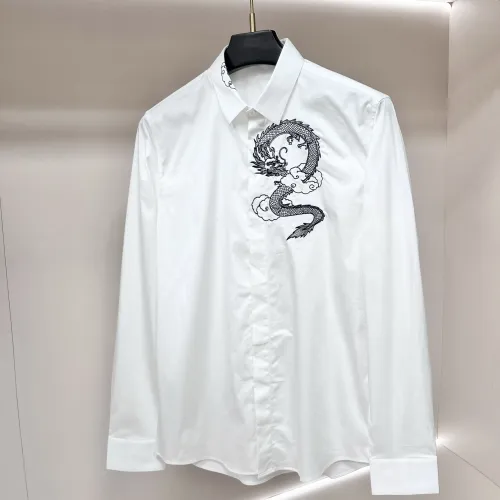 Replica Armani Shirts Long Sleeved For Men #1438341 $64.00 USD for Wholesale