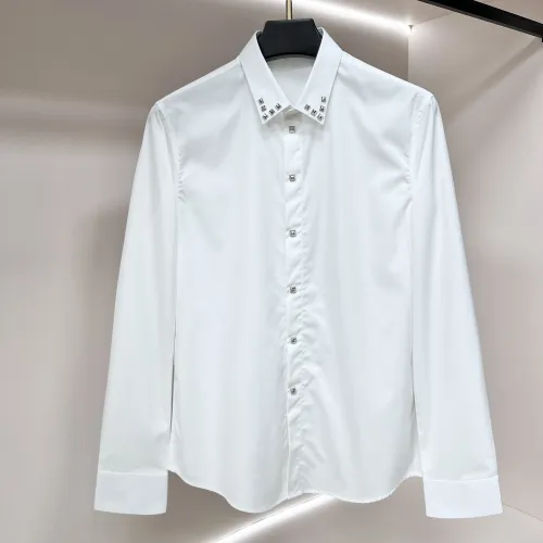 Wholesale Armani Shirts Long Sleeved For Men #1438349 $64.00 USD, Wholesale Quality Replica Armani Shirts