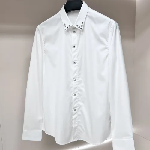 Replica Armani Shirts Long Sleeved For Men #1438349 $64.00 USD for Wholesale