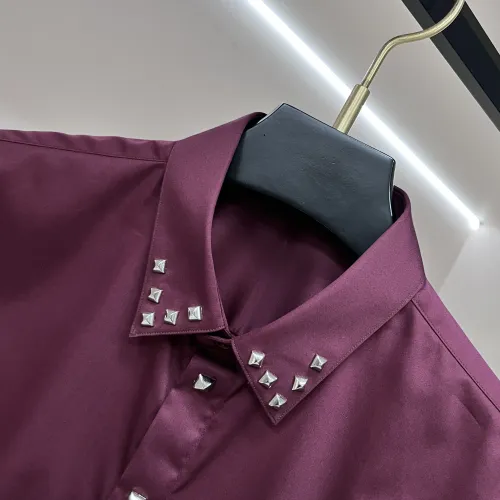 Replica Armani Shirts Long Sleeved For Men #1438353 $64.00 USD for Wholesale