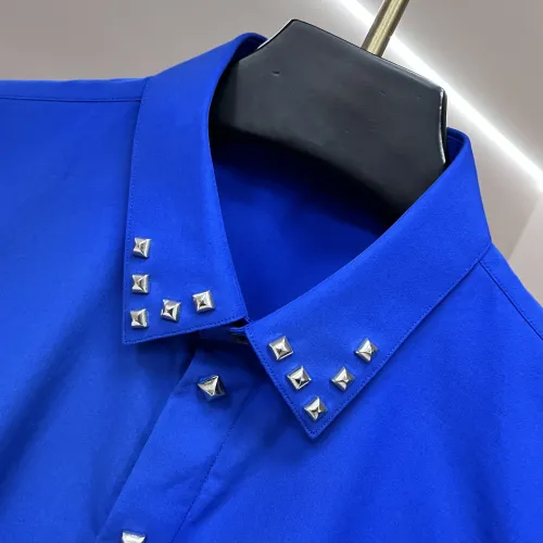 Replica Armani Shirts Long Sleeved For Men #1438354 $64.00 USD for Wholesale