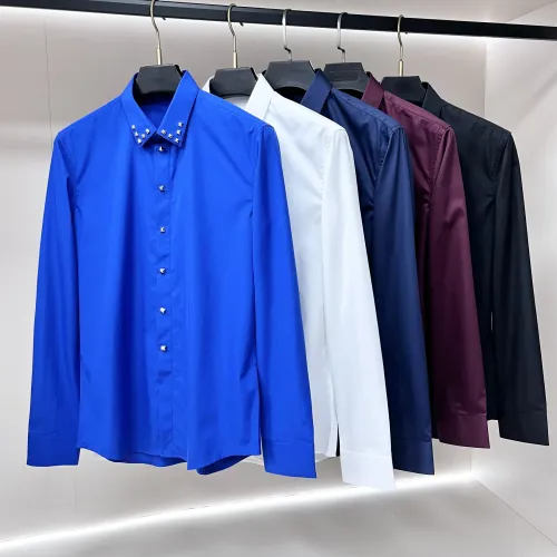 Replica Armani Shirts Long Sleeved For Men #1438354 $64.00 USD for Wholesale