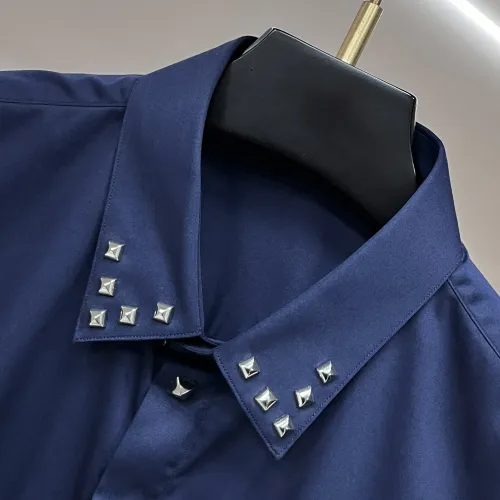 Replica Armani Shirts Long Sleeved For Men #1438357 $64.00 USD for Wholesale