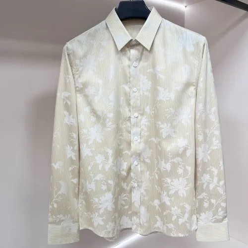 Wholesale Armani Shirts Long Sleeved For Men #1438359 $64.00 USD, Wholesale Quality Replica Armani Shirts