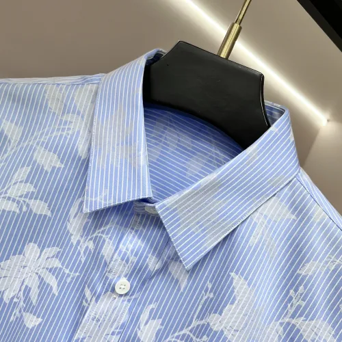 Replica Armani Shirts Long Sleeved For Men #1438360 $64.00 USD for Wholesale