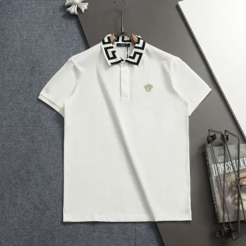 Wholesale Versace T-Shirts Short Sleeved For Men #1438361 $40.00 USD, Wholesale Quality Replica Versace T-Shirts