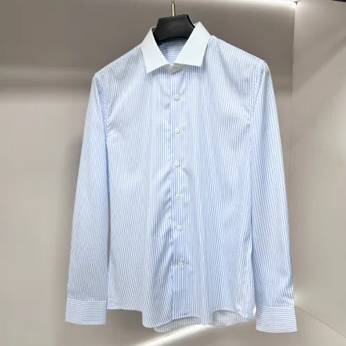 Replica Armani Shirts Long Sleeved For Men #1438366 $64.00 USD for Wholesale