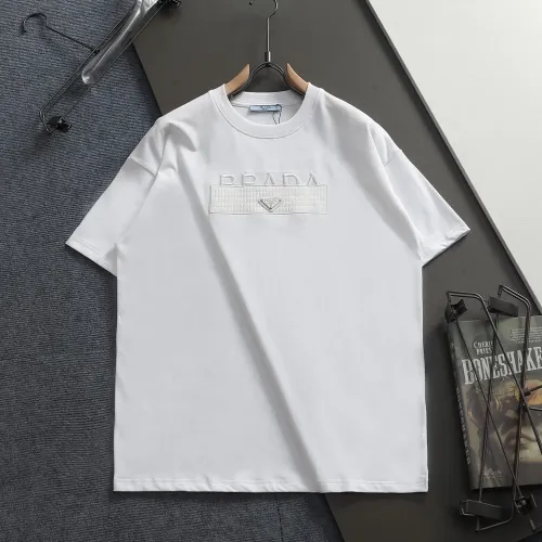 Wholesale Prada T-Shirts Short Sleeved For Unisex #1438371 $36.00 USD, Wholesale Quality Replica Prada T-Shirts