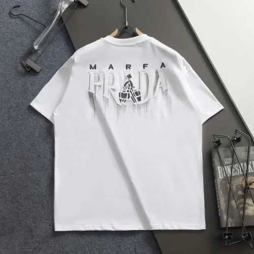 Replica Prada T-Shirts Short Sleeved For Unisex #1438374 $36.00 USD for Wholesale