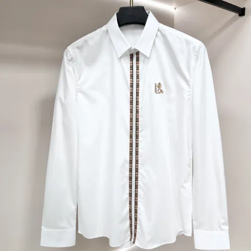 Wholesale Burberry Shirts Long Sleeved For Men #1438380 $64.00 USD, Wholesale Quality Replica Burberry Shirts