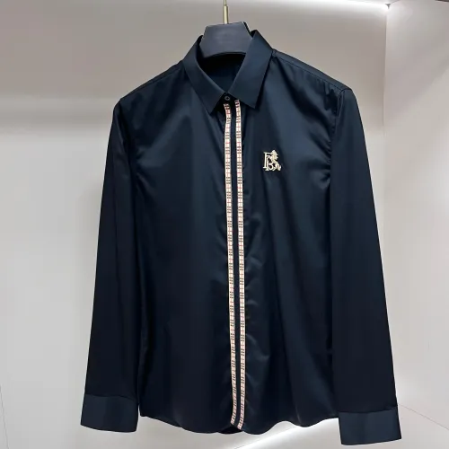 Wholesale Burberry Shirts Long Sleeved For Men #1438381 $64.00 USD, Wholesale Quality Replica Burberry Shirts