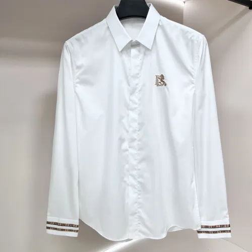 Wholesale Burberry Shirts Long Sleeved For Men #1438382 $64.00 USD, Wholesale Quality Replica Burberry Shirts