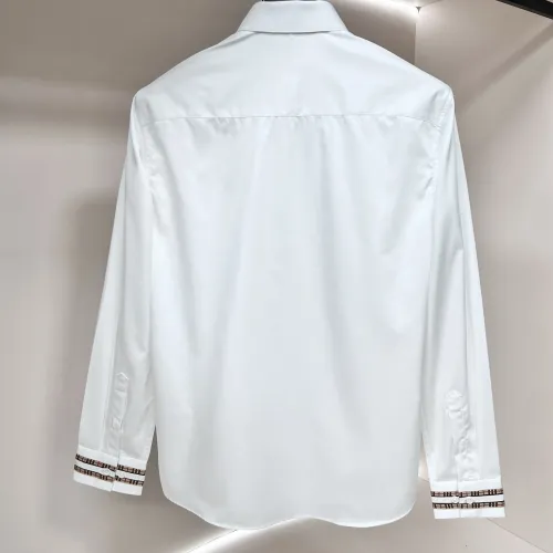 Replica Burberry Shirts Long Sleeved For Men #1438382 $64.00 USD for Wholesale