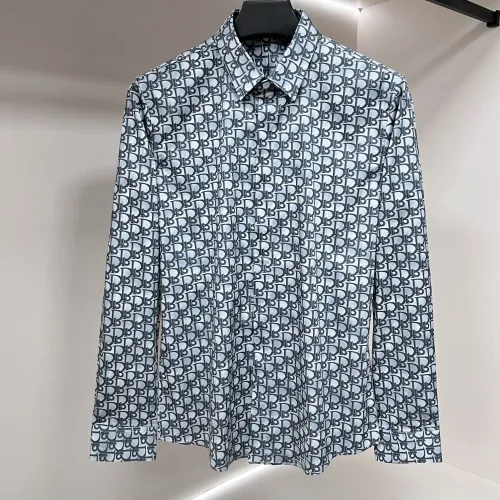 Wholesale Christian Dior Shirts Long Sleeved For Men #1438386 $64.00 USD, Wholesale Quality Replica Christian Dior Shirts