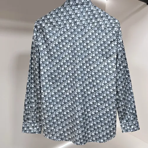Replica Christian Dior Shirts Long Sleeved For Men #1438386 $64.00 USD for Wholesale