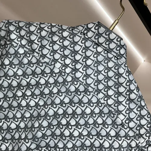 Replica Christian Dior Shirts Long Sleeved For Men #1438386 $64.00 USD for Wholesale