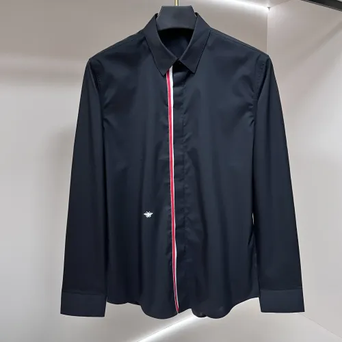 Wholesale Christian Dior Shirts Long Sleeved For Men #1438388 $64.00 USD, Wholesale Quality Replica Christian Dior Shirts
