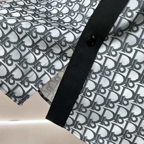 Replica Christian Dior Shirts Long Sleeved For Men #1438391 $68.00 USD for Wholesale