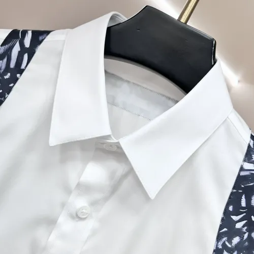 Replica Christian Dior Shirts Long Sleeved For Men #1438398 $68.00 USD for Wholesale