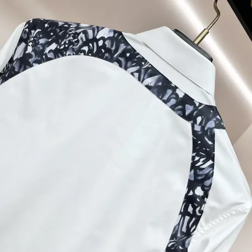 Replica Christian Dior Shirts Long Sleeved For Men #1438398 $68.00 USD for Wholesale