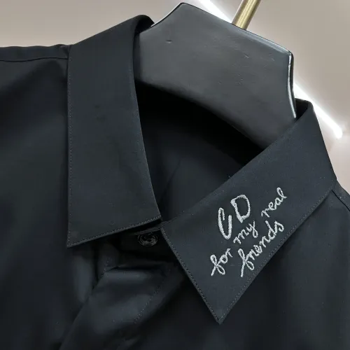 Replica Christian Dior Shirts Long Sleeved For Men #1438406 $68.00 USD for Wholesale