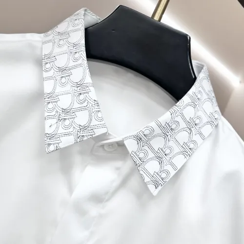 Replica Christian Dior Shirts Long Sleeved For Men #1438407 $72.00 USD for Wholesale