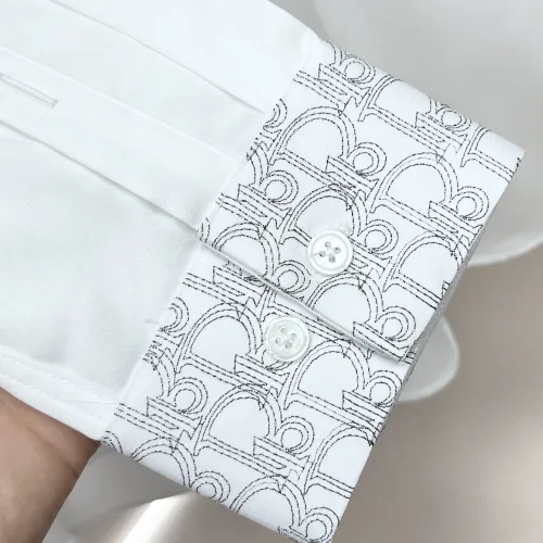 Replica Christian Dior Shirts Long Sleeved For Men #1438407 $72.00 USD for Wholesale