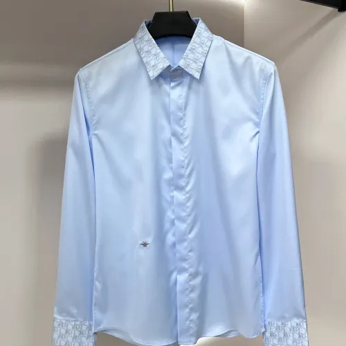 Wholesale Christian Dior Shirts Long Sleeved For Men #1438408 $72.00 USD, Wholesale Quality Replica Christian Dior Shirts