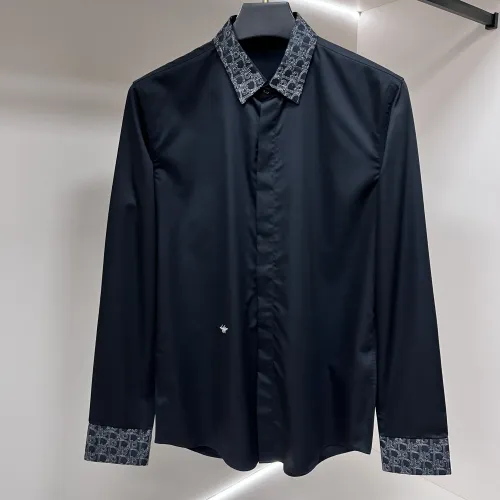 Wholesale Christian Dior Shirts Long Sleeved For Men #1438409 $72.00 USD, Wholesale Quality Replica Christian Dior Shirts