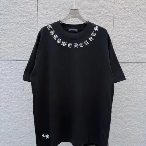 Wholesale Chrome Hearts T-Shirts Short Sleeved For Unisex #1438429 $39.00 USD, Wholesale Quality Replica Chrome Hearts T-Shirts